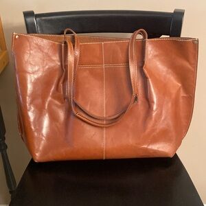 HOBO brand leather tote